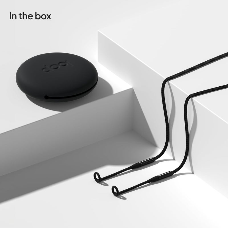 Loop Official Connector Cord For Earplugs - Magnetic Tug-Resistant Safety Cord - Charcoal - Image 5